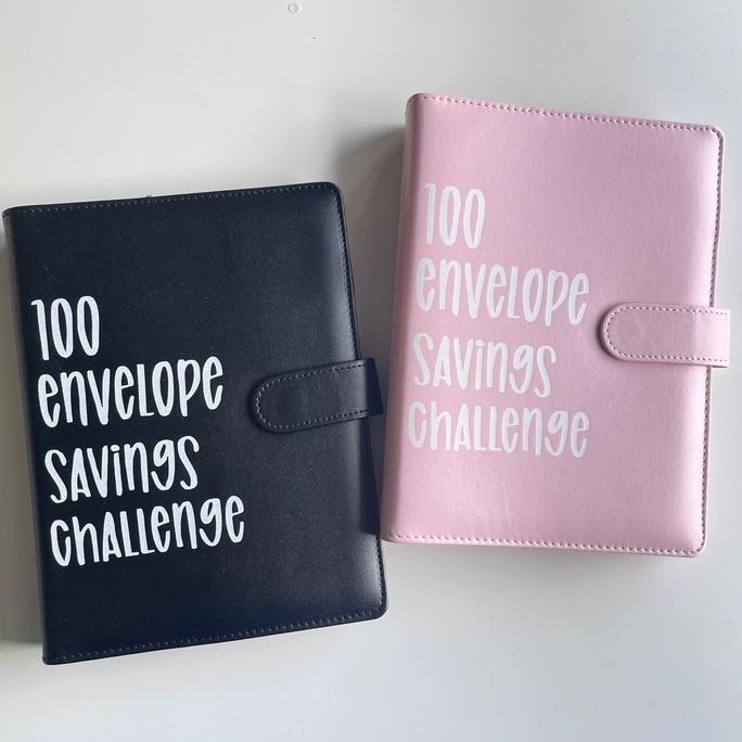 100 envelope savings challange binder A5 untuk menabung