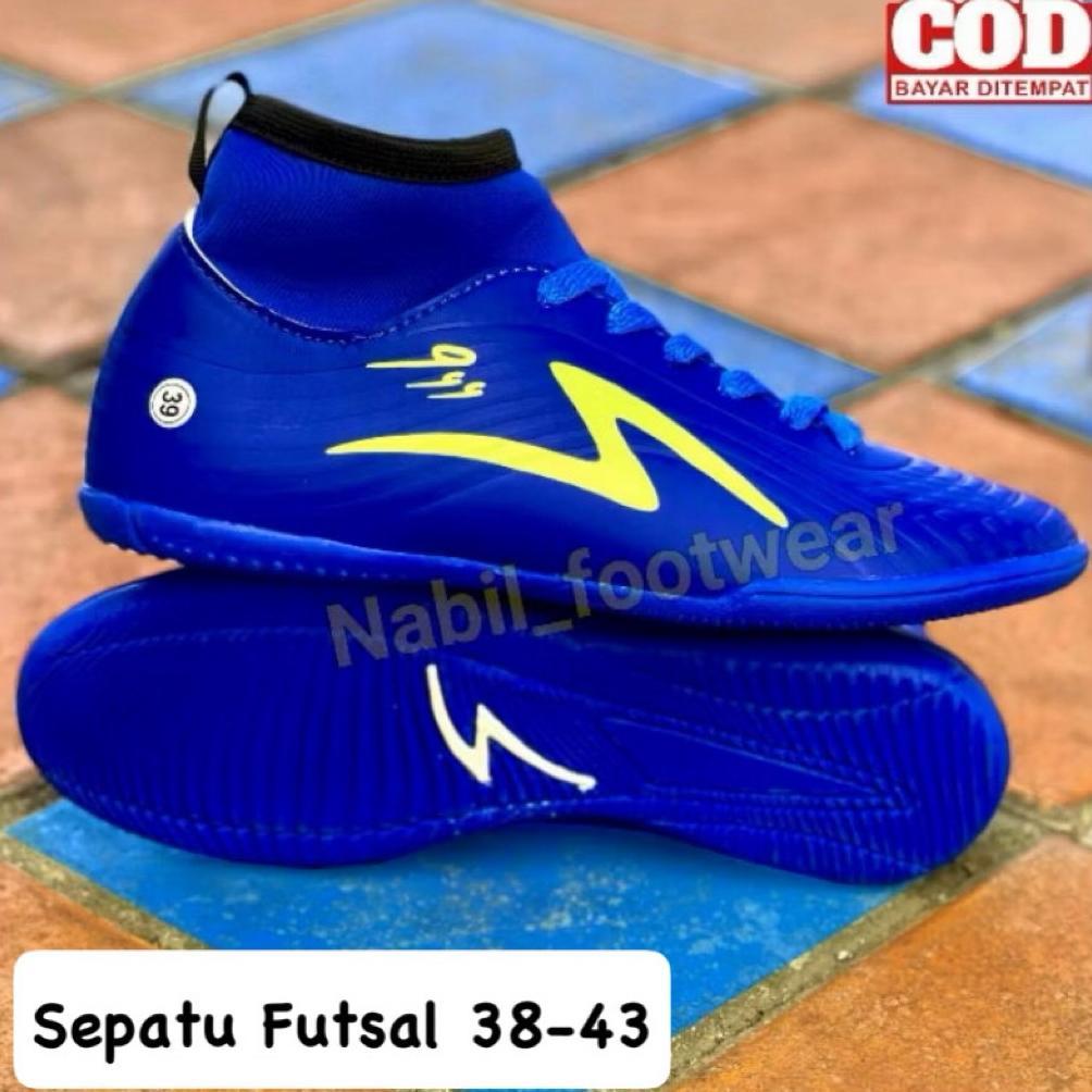 BESTPROMO SEPATU FUTSAL SPECS INFINITY II MODEL BOOTS GREAD ORIGINAL 100% STABILO BIRU HITAM PINK