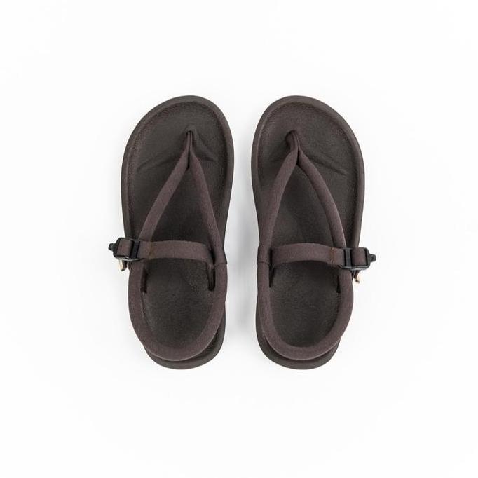 Sendal Gahalu Wakatobi Warna Bromo Brown