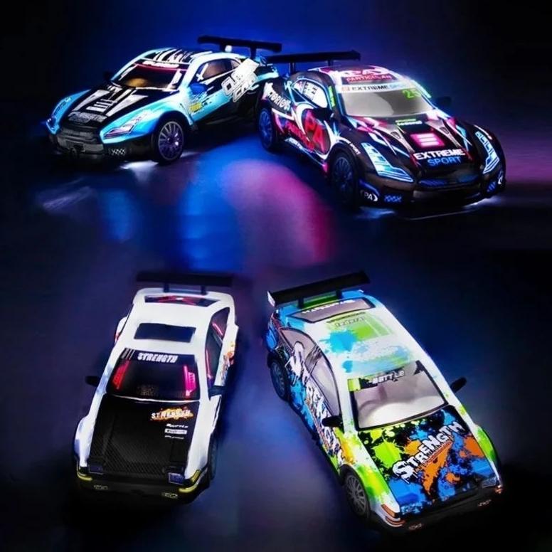 TERBARU Fierce racer drift RC 2,4 GHZ Mobil RC Drift 4WD 2,4GHz mainan Mobil Remote control Drift ra