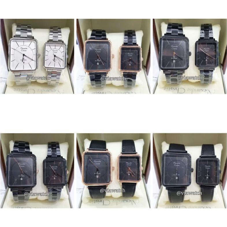 Jam Tangan Couple Alexandre Christie Ac 8662 Ac8662