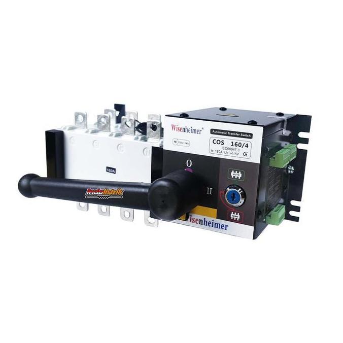 Promo Change Over Switch 4 P 160A Motorized Cos Ohm Saklar 160 A Wisenheimer