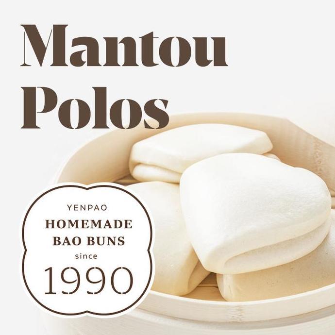 MANTAO LIPAT / Mantau / Bakpao Kosong / Yen Pao