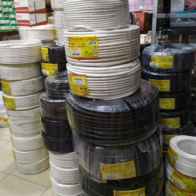 Grosir Kabel Supreme Nym 3X4 @50 Meter