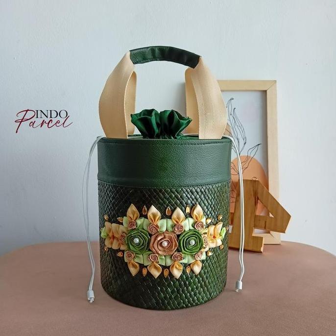 INDOPARCEL - Tas Parcel Anyaman Goodie Bag Tas Hampers Tas Jinjing Souvenir Tas Parsel keranjang Ter