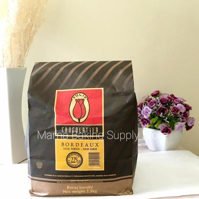 TULIP Bordeaux Cocoa Chocolate Powder Cokelat Bubuk Bordeaux 500 gr