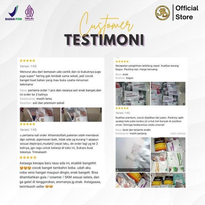 JELLY POWDER Plain || Jelly Bubuk Food Ice Jeli