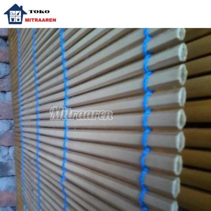 Kerai Bambu Wide Tirai Bambu 2x2 Meter