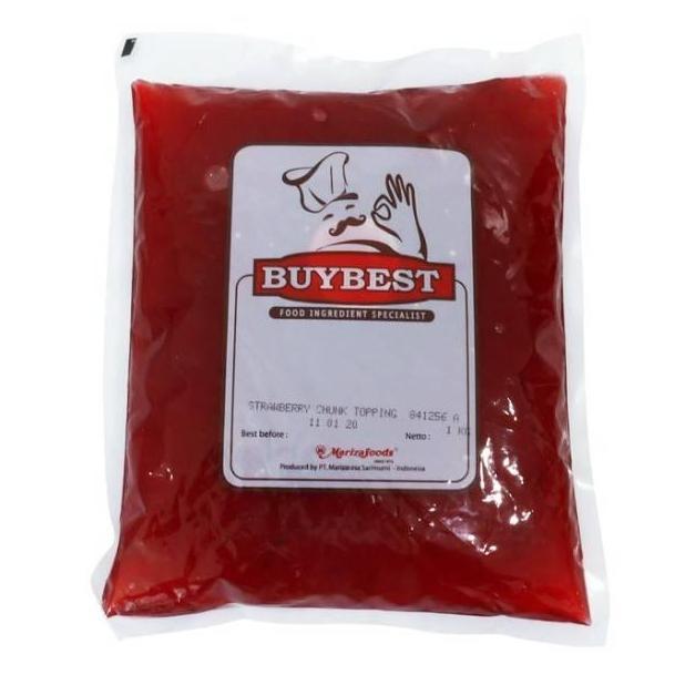 Mariza Buybest Strawberry Chunk Topping 1 Kg