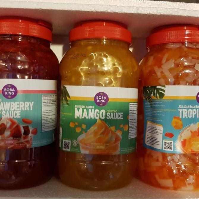 Mango Jam / Mango Sauce / Selai Mangga Boba King