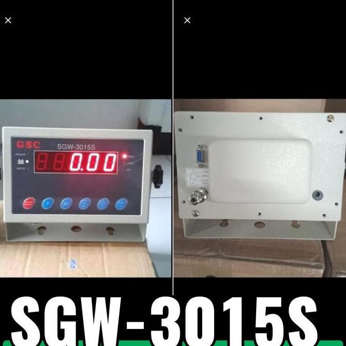 INDICATOR timbangan GSC SGW-3015s / indicator jembatan sgw - 3015s