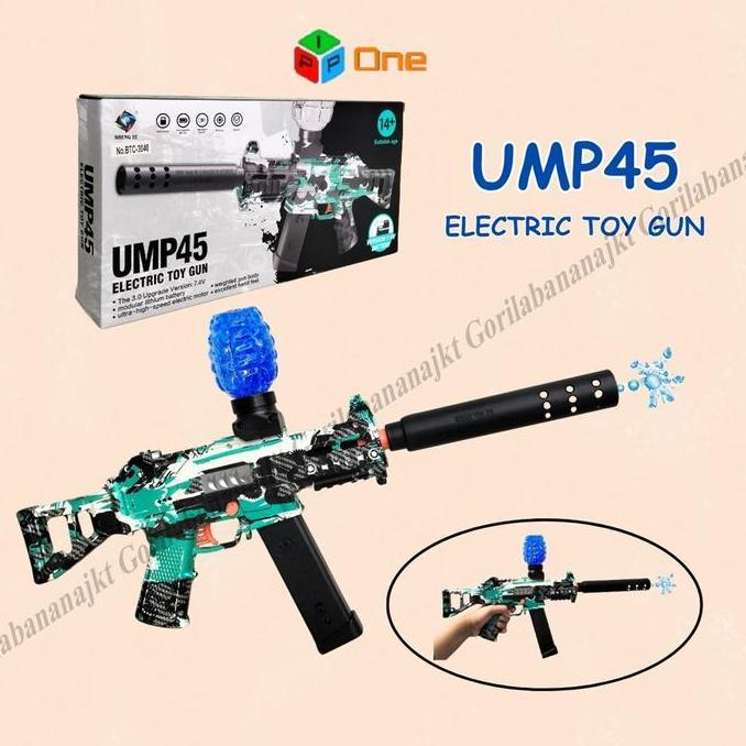 FAHRINAZITUJUH - MAINAN ANAK TEMBAKAN UMP45 ELEKTRIK OP 7.4V OTOMATIS WATER BEADS