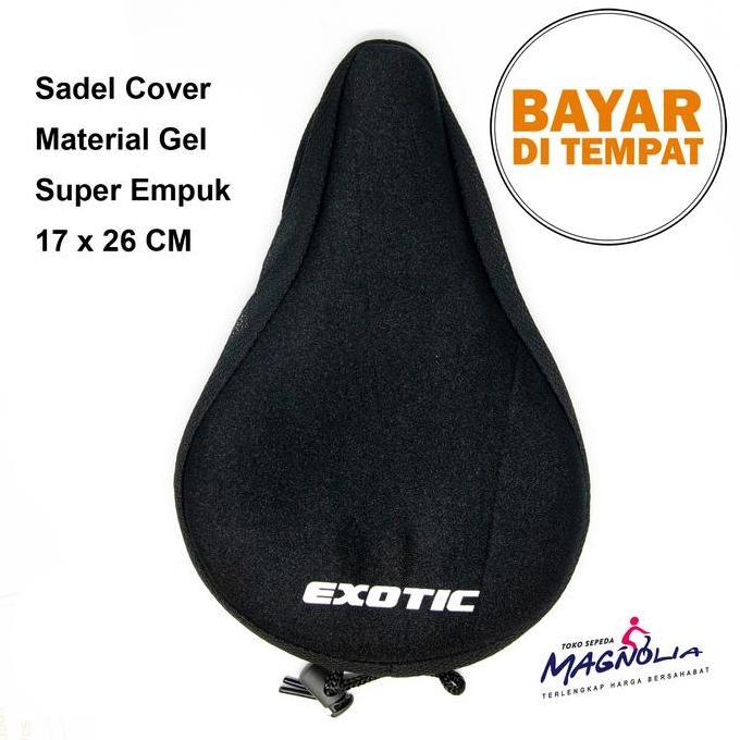 Promo Sarung Jok Sepeda Cover Sadel Gel Sepeda MTB Gunung Exotic Diskon