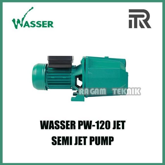 Wasser Pw 120 Jet Pompa Air Semi Jet Pump Manual 100 Watt Harga Khusus