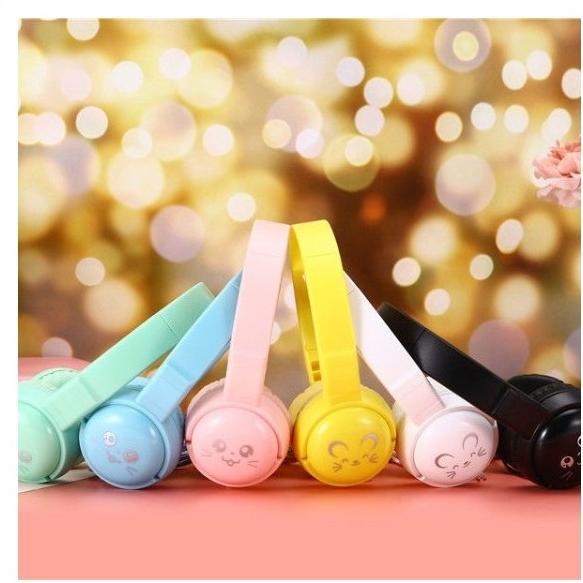 PROMO TERBARU HEADPHONE MACARON BANDO J18 + MICROPHONE EXTRA BASS EARPHONE HANDSFREE HEADSET GAMING 