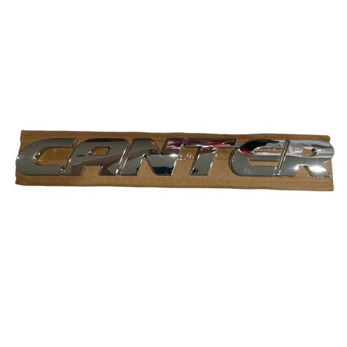 Emblem Logo Lambang Huruf Tulisan Canter Fuso Truck Logo Fuso Chrome
