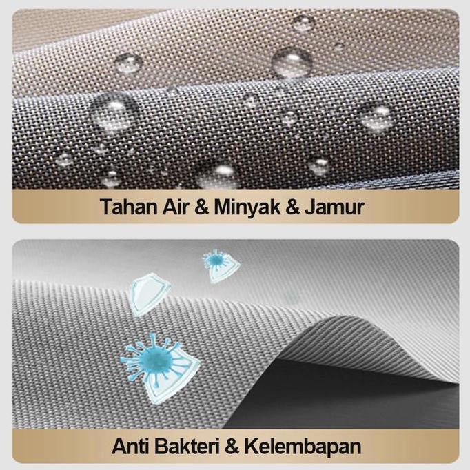 Tirai Teras Anti Panas Dan Hujan Roller Blinds Outdoor Blackout 60% Tirai Gulung Anti Hujan Bernapas