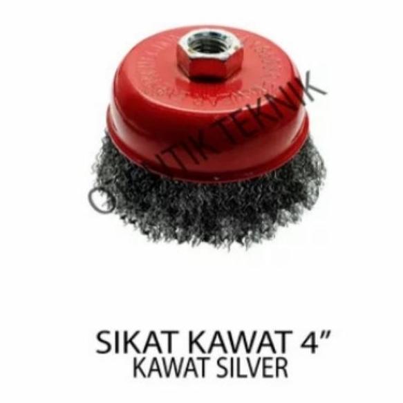 Sumimase- Cup Brush 4 Inch - Sikat Kawat 4 Inci - Sikat Gurinda Mangkok