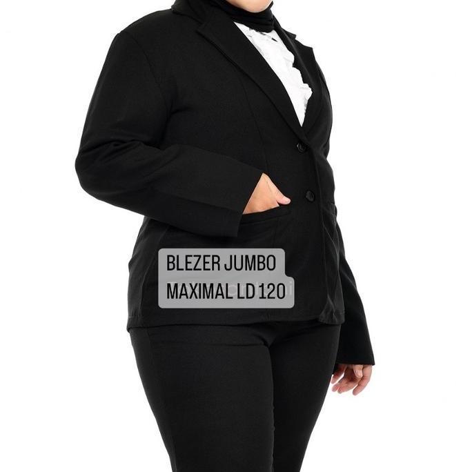 Langsungaja- Blazer  Kantor  Jas Kantor Wanita Jumbo Blazer Kerja Wanita Abu Hitam Navy Blazer Jumbo