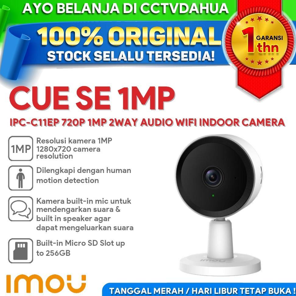CamKeamanan- IMOU CUE SE IPC-C11EP 720P 1MP 2WAY AUDIO WIFI INDOOR CAMERA