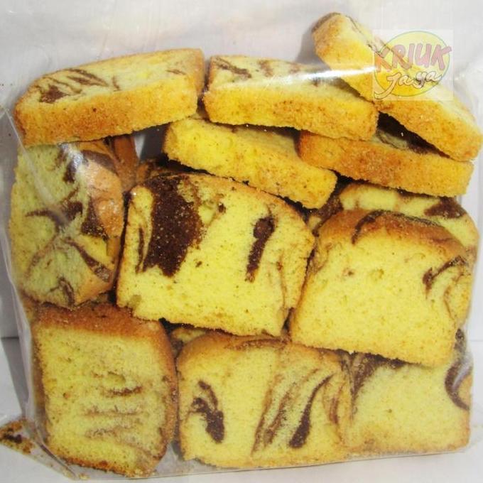 Keki- Bolu Kering Marmer / Bolu Kering Marmer Manis Gurih