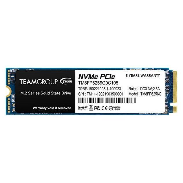 Hozon- Team Group Mp33 256Gb Nvme Ssd