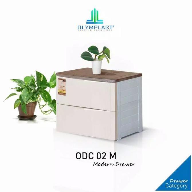 LEMARI LACI ODC 02 M OLYMPLAST DRAWER CABINET LEMARI PAKAIAN PLASTIK