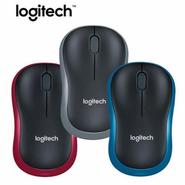 TERMURAH - Mouse Wireless Logitech M185 Logitech Mouse Wireless M185 New Original