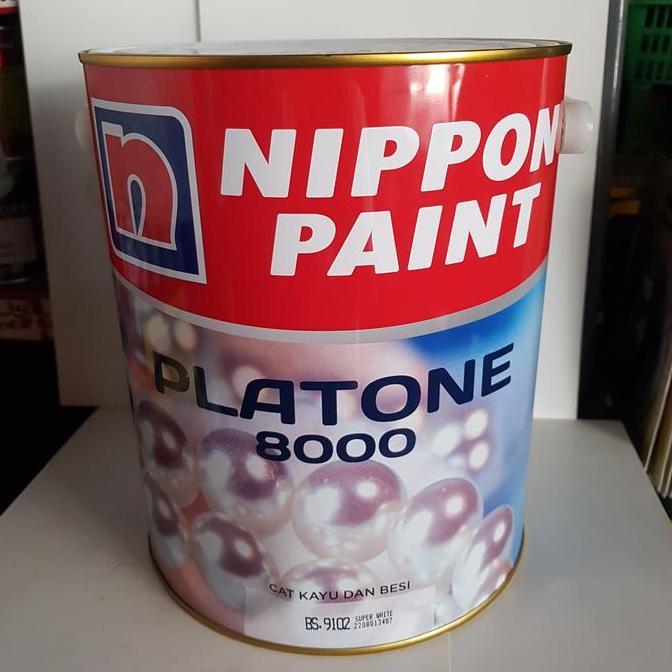 BEBAS ONGKIR - Platone 8000 BS 9102 White 3,78 ltr