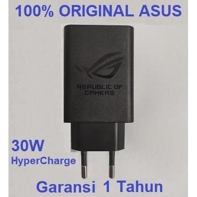 TERBARU - Adapter Asus Hyper Charger 30W Rog Phone 3 Rog 2 Original EU