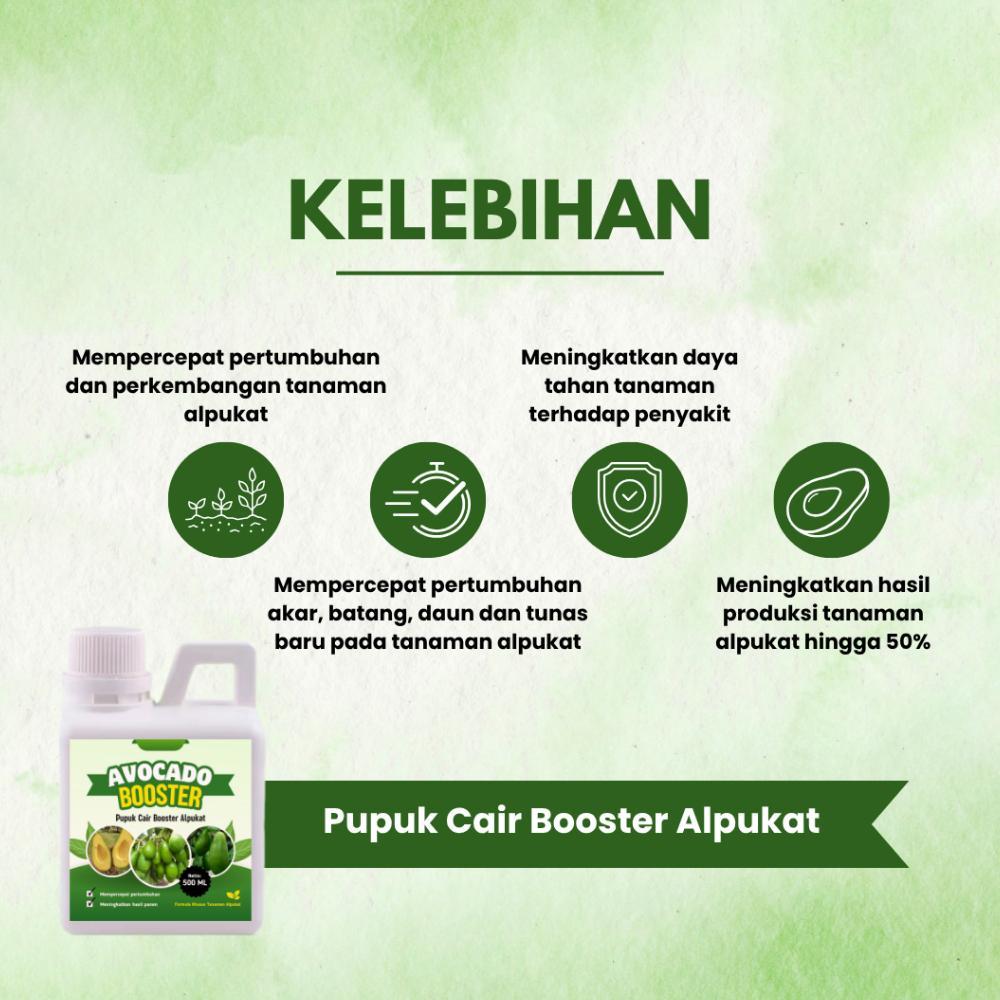 Bisa Cod Pupuk Organik Cair Avocado Booster 500 Ml Merangsang Pertumbuhan Tanaman Alpukat ><