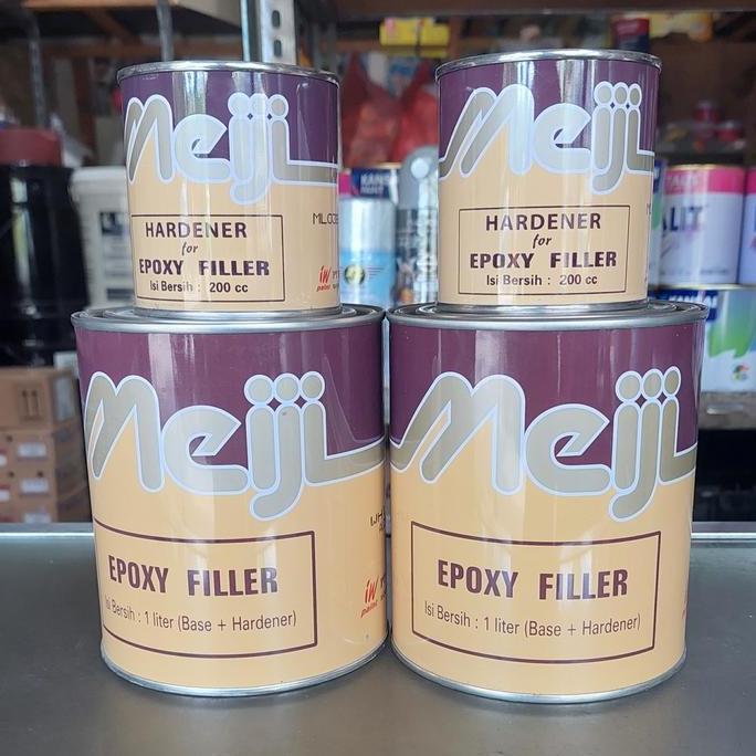 TERBARU - CAT DUCO MEIJI EPOXY FILLER - 1 KG - CAT DASAR EPOXI PRIMER SURFACER
