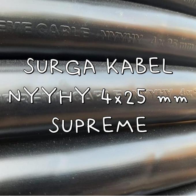 Grosir Nyyhy 4X25 Mm Supreme/ Kabel Serabut Nyyhy 4 X 25/ Kabel Nyyhy 4X25
