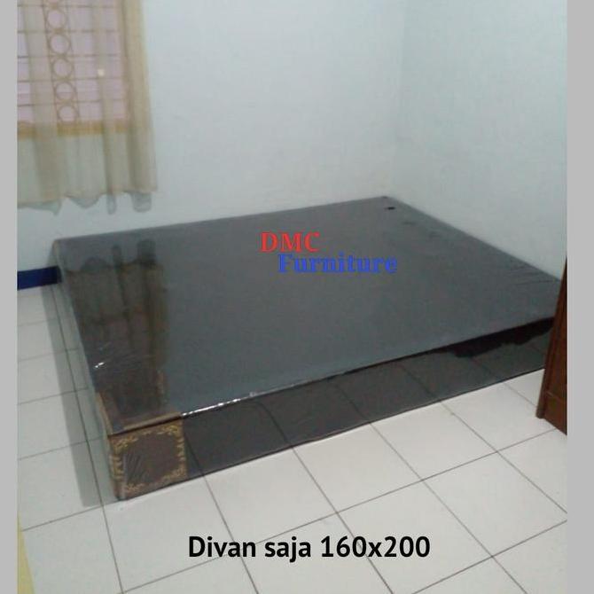 Dipan Divan Kasur Springbed Rangka Tanpa Sandaran Bandung