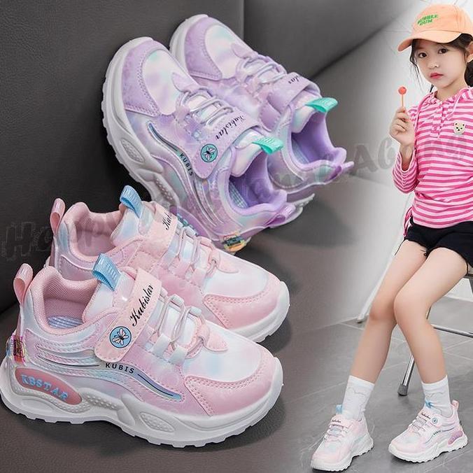 COD SEPATU ANAK PEREMPUAN PREMIUM / SNEAKERS ANAK PEREMPUAN / SEPATU ANAK CEWEK KEKINIAN BERKUALITAS