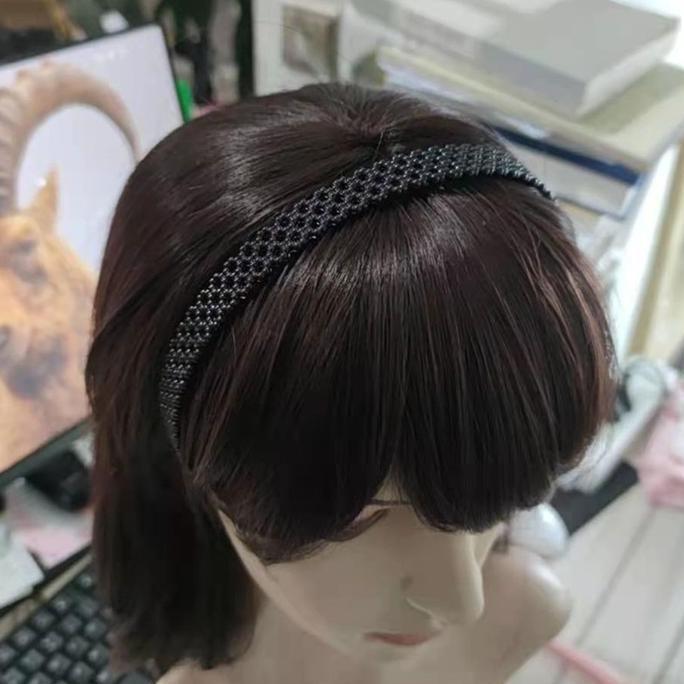 BANDO PRIA WANITA PREMIUM BANDO HITAM BANDANA