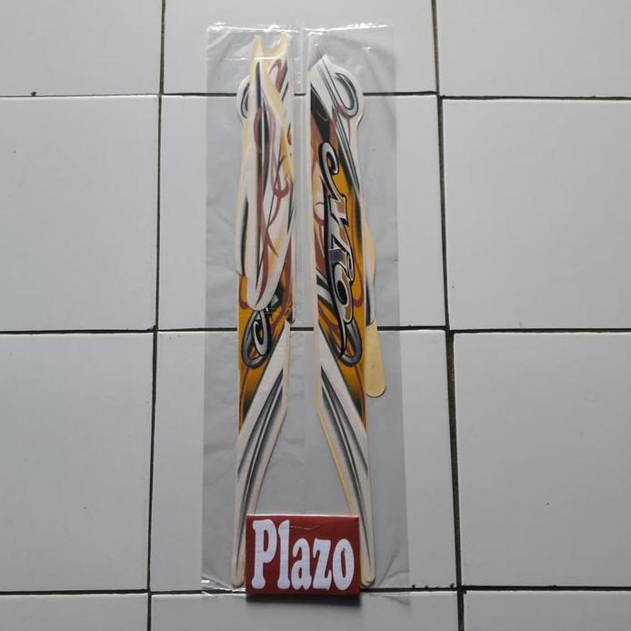 Striping Motor Body Mio Sporty 2010 Putih