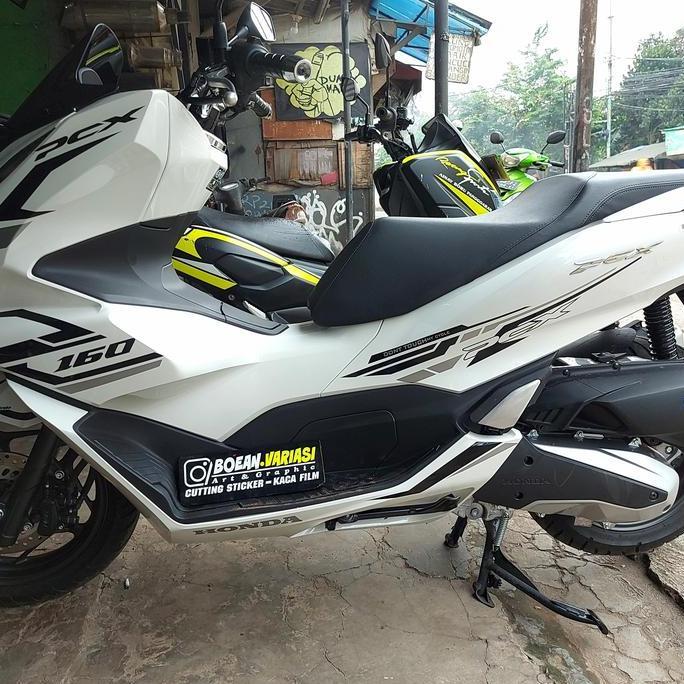 PROMO CUTTING STICKER PCX 160 PUTIH