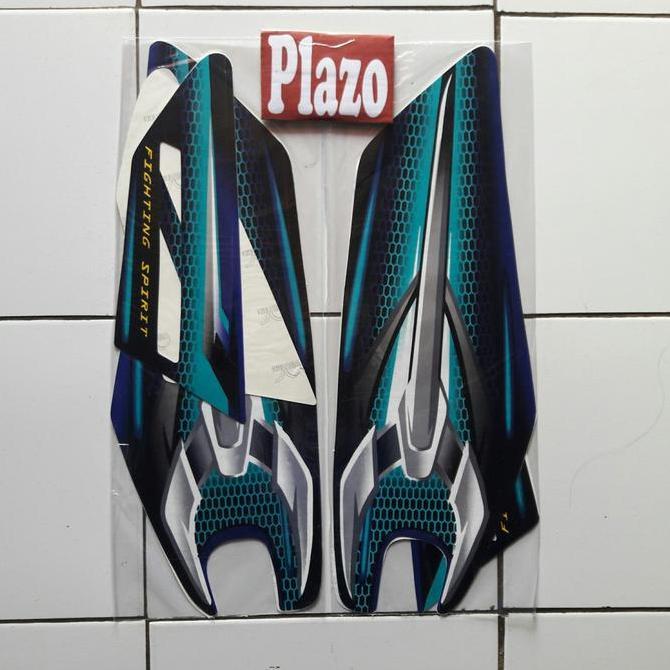 striping rx king 2007 biru