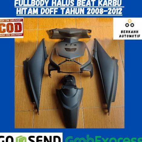 Full Body Bodi Halus Beat Karbu Hitam Doff Fullset Beat Karbu