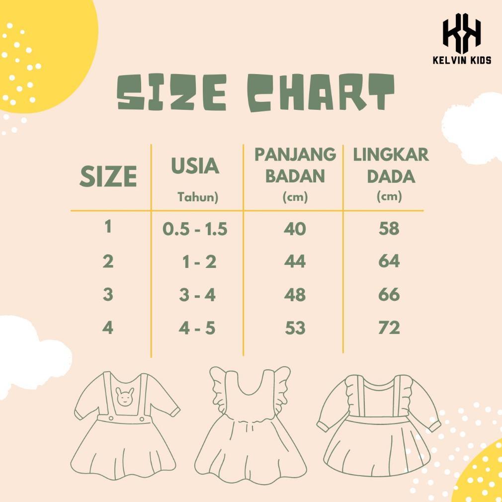 NEW BAJU ANAK COUPLE KEMEJA & DRESS KELVIN KIDS|Dress Kemeja Anak Polos|Motif