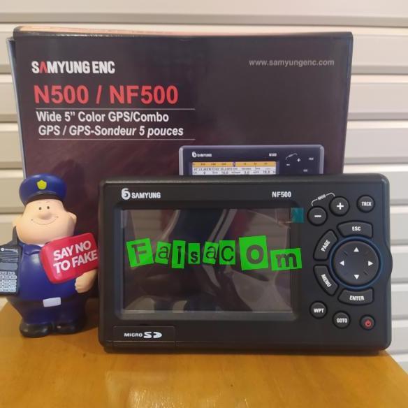 Samyung NF500 5.0" Chartplotter and Fish Finder Combo (Echo Sounder)