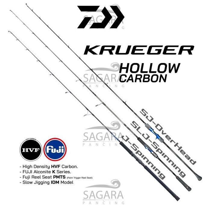 Joran Daiwa Krueger | Joran Slow Jigging | Rod Jigging | Joran Jigging Ring Sudah Fuji
