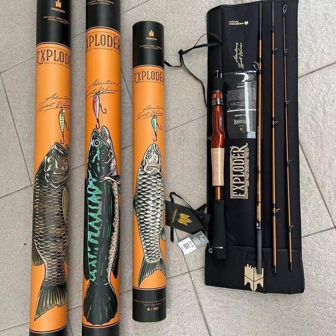 JORAN BC TRIDENTECH EXPLODER TRAVEL ROD FUJI ALCONITE