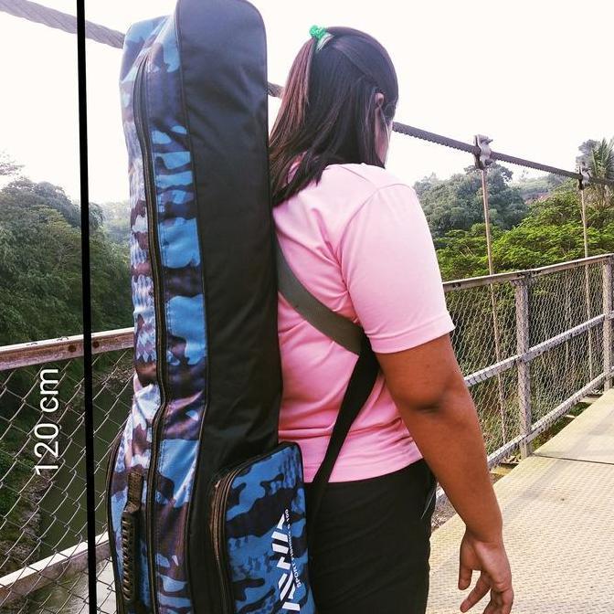 Tas Pancing Jumbo Loreng Uk 120 cm
