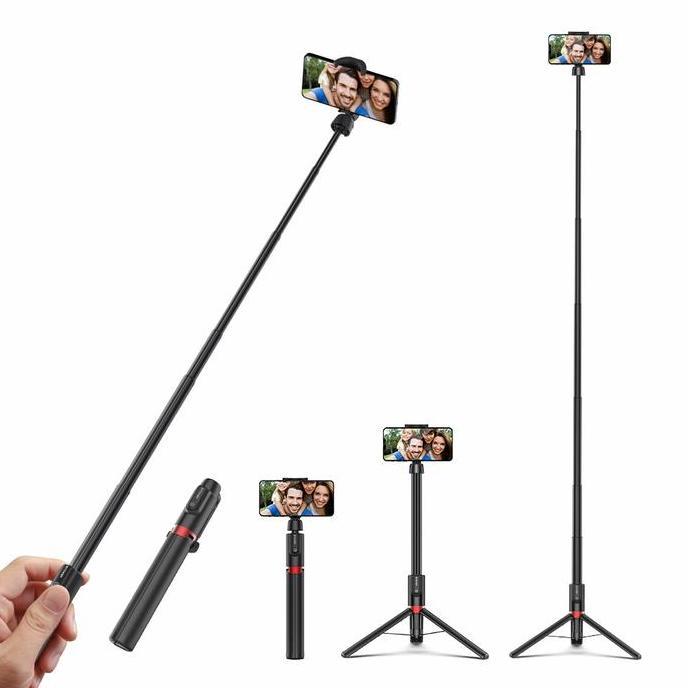 Blitzwolf BW BS10 Plus Long Selfie Stick Tripod Tongsis Remote 130cm