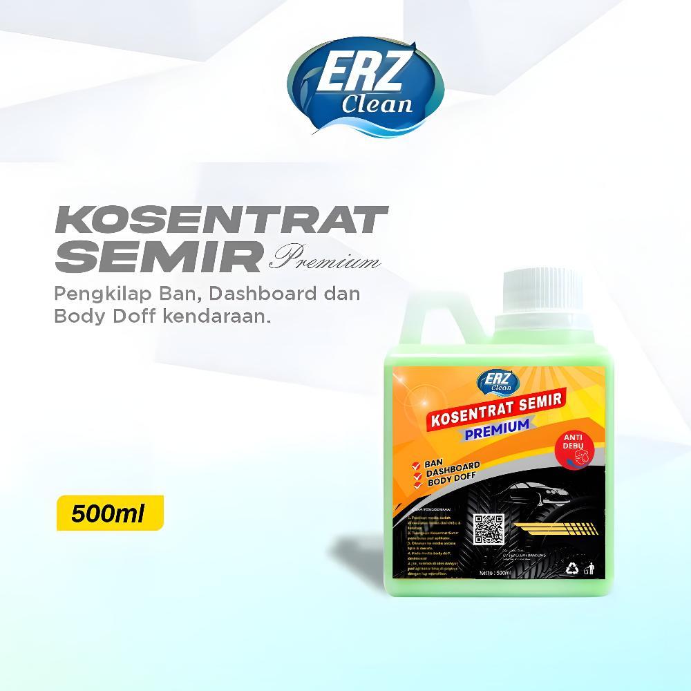 Premium Erz Semir Ban / Pengkilap Body Kasar 1 Liter - Semir Ban Motor - Semir Dashboard - Semir Tri