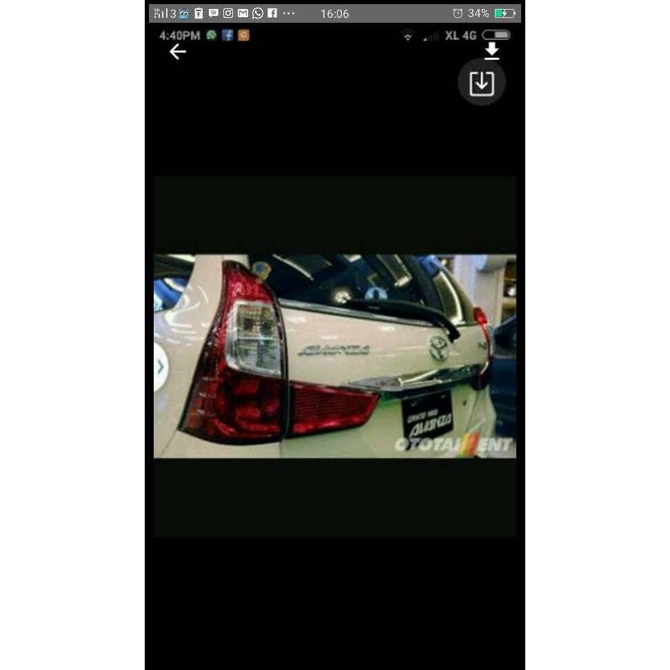 DISKON PAKET UPGRADE TRUNKLID + REFLEKTOR ORI AVANZA XENIA 2016 