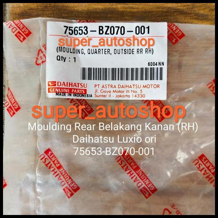 BEST DEAL MOULDING BELAKANG LUXIO 