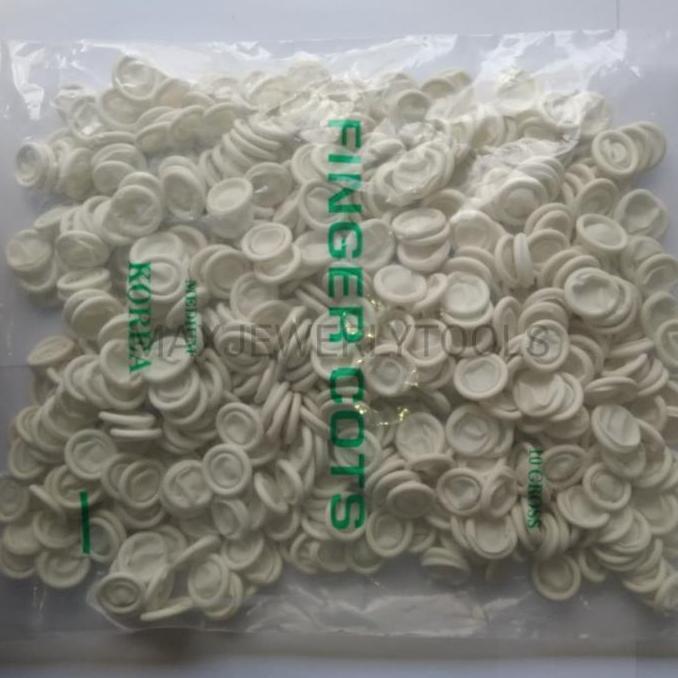 NEW - Sarung Jari Karet Latex Finger Cots